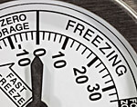 Periodically check the freezer’s thermostat.